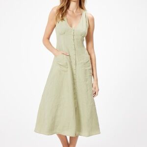 Sophie Rue - Loures Pocket Dress in Sage | Small
